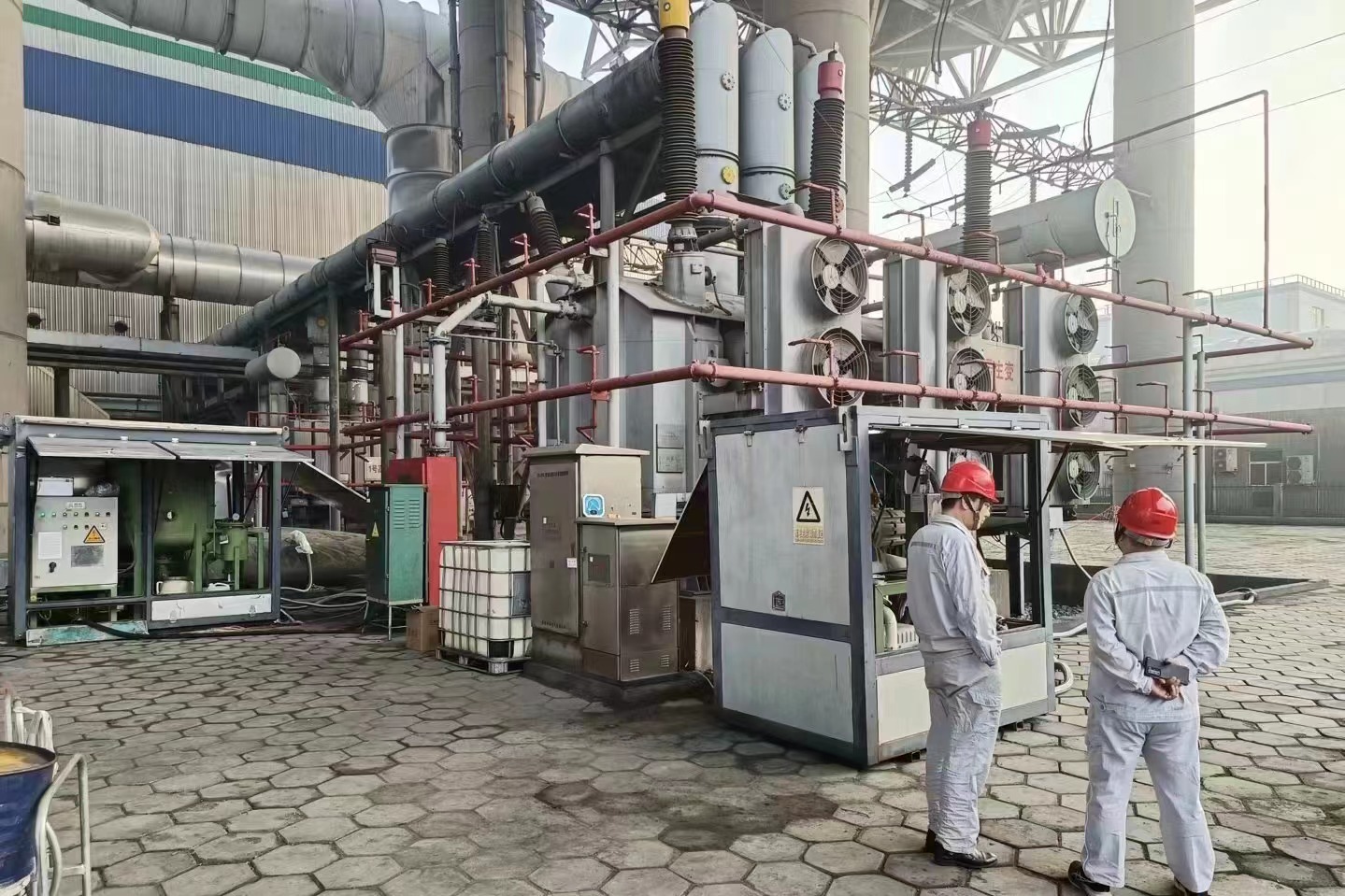 電力公(gōng)司使用安裝現場